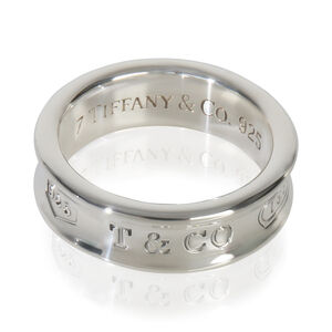 Tiffany & Co. Sterling Silver  1837 Ring